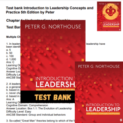 Latest 2024 Test bank Introduction to Leadership Concepts and Practice 5th Edition by Peter Instant Download
