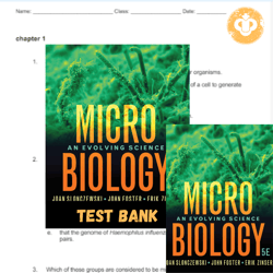 Latest 2024 Test bank Microbiology An Evolving Science 5th Edition Slonczewski Foster Zinser Instant Download