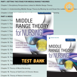 Latest 2024 Test bank Middle Range Theory for Nursing 5th Edition Smith Liehr Instant Download