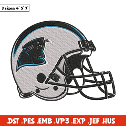 Helmet Carolina Panthers embroidery design, Panthers embroidery, NFL embroidery, sport embroidery, embroidery design.