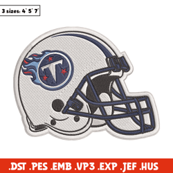 Helmet Tennessee Titans embroidery design, Tennessee Titans embroidery, NFL embroidery, logo sport embroidery.