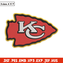 Kansas City Chiefs embroidery design, Kansas City Chiefs embroidery, NFL embroidery, logo sport embroidery. (2)