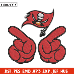 Tampa Bay Buccaneers embroidery design, Buccaneers embroidery, NFL embroidery, sport embroidery, embroidery design. (2)