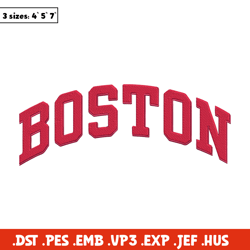 Boston Terrier logo embroidery design,NCAA embroidery,Sport embroidery, logo sport embroidery,Embroidery design