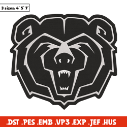 Missouri State Bear embroidery design, NCAA embroidery,Sport embroidery, Logo sport embroidery, Embroidery design