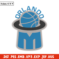 Orlando Magic logo embroidery design, NBA embroidery, Sport embroidery,Embroidery design , Logo sport embroidery