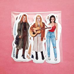 Friends stickers with outfits