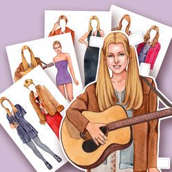 phoebe paper doll