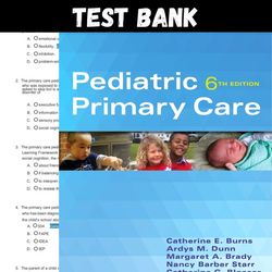Latest 2023 Pediatric Primary Care, 6th Edition by Dawn Lee Test bank | All Chapters