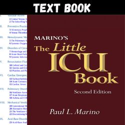 Complete Marinos The Little ICU Book 2th Edition