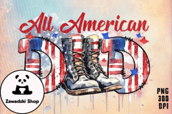 All American Dad Design 4th of July