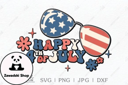 Happy 4th of July SVG, America PNG Shirt