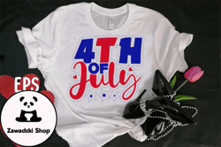 4th of July T-shirt Design