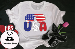 USA Memorial Day T-shirt Design