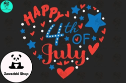 Happy 4th of July Svg