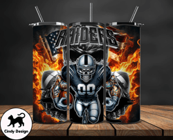 Las Vegas Raiders Fire Tumbler Wraps, ,Nfl Png,Nfl Teams, Nfl Sports, NFL Design Png Design 17