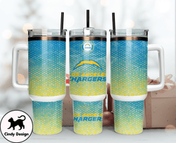 Los Angeles Chargers Tumbler 40oz Png, 40oz Tumler Png 18 by Cindy Design