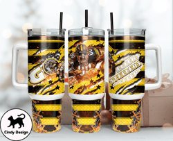 Pittsburgh Steelers Tumbler 40oz Png, 40oz Tumler Png 27 by Cindy Shop