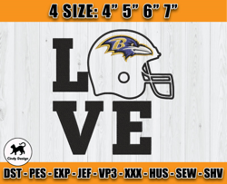 Ravens Embroidery, NFL Ravens Embroidery, NFL Machine Embroidery Digital, 4 sizes Machine Emb Files - 09-Cindy