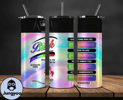 Bitch Spray, Bitch Be Gone 20oz Tumbler Wrap PNG File For Sublimation, Rainbow Bitch Spray, Tumbler PNG 26