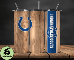 Indianapolis Colts Tumbler Wrap, NFL Logo Tumbler Png, NFL Design Png-56