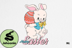 Vintage Bunny Easter PNG Sublimation Design 10