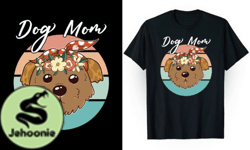 Dog Mom T Shirt Design 109