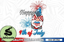 Happy 4th of July Gnome Fireworks Design 83