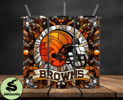 Cleveland Browns Logo NFL, Football Teams PNG, NFL Tumbler Wraps PNG Design 74