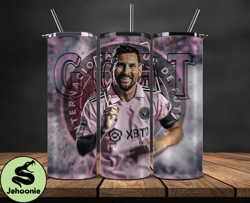 Lionel  Messi Tumbler Wrap ,Messi Skinny Tumbler Wrap PNG, Design by Jehoonie Store 23