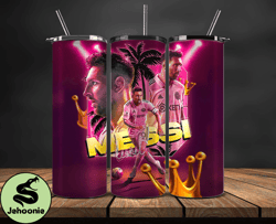 Lionel  Messi Tumbler Wrap ,Messi Skinny Tumbler Wrap PNG, Design by Jehoonie Store 27