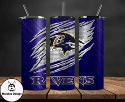 Baltimore Ravens Tumbler Wraps ,Ravens Logo, Nfl Tumbler Png 67