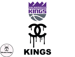 Sacramento Kings PNG, Chanel NBA PNG, Basketball Team PNG,  NBA Teams PNG ,  NBA Logo Design 09