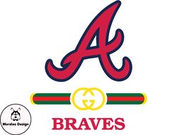 Atlanta Braves PNG, Gucci MLB PNG, Baseball Team PNG,  MLB Teams PNG ,  MLB Logo Design 16