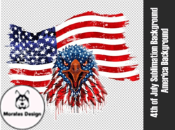 America Eagle Sublimation Background Design 43