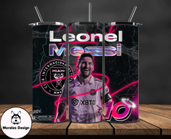 Lionel  Messi Tumbler Wrap ,Messi Skinny Tumbler Wrap PNG, Design by Morales Design 12
