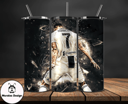 Ronaldo Tumbler Wrap ,Cristiano Ronaldo Tumbler Design, Ronaldo 20oz Skinny Tumbler Wrap, Design by Morales Design 28