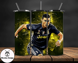 Ronaldo Tumbler Wrap ,Cristiano Ronaldo Tumbler Design, Ronaldo 20oz Skinny Tumbler Wrap, Design by Morales Design 36