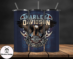 Harley Tumbler Wrap,Harley Davidson PNG, Harley Davidson Logo, Design by Morales Design 76