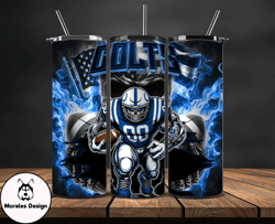 Indianapolis Colts Fire Tumbler Wraps, ,Nfl Png,Nfl Teams, Nfl Sports, NFL Design Png by Morales Design 14