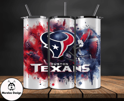 Houston Texans Logo NFL, Football Teams PNG, NFL Tumbler Wraps, PNG Design by Morales Design 05