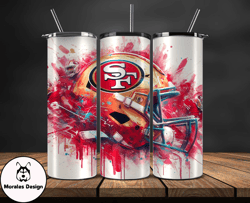 San Francisco 49ers Logo NFL, Football Teams PNG, NFL Tumbler Wraps, PNG Design by Morales Design 28