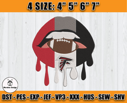 Atlanta Falcons Embroidery, NFL Falcons Embroidery, NFL Machine Embroidery Digital, 4 sizes Machine Emb Files-09-Morales