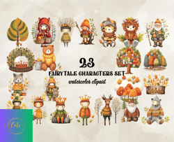 23 Fairy Tale Characters Set, Christian Christmas Svg, Christmas Design, Christmas Shirt, Christmas 24