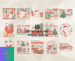 15 Retro Christmas Png, Christian Christmas Svg, Christmas Design, Christmas Shirt, Christmas 115