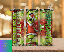 Christmas Tumbler Png,Grinch Png ,Merry Christmas Png,Merry Christmas Svg, Santa Grinch 07