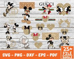 Gucci Svg, Gucci Logo Png, Mickey Gucci Svg, Disney Svg , Famous Logo Svg, Pattern gucci Svg,Logo Fashion Svg 10