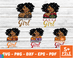 Black Girl Brand Fashion Svg Bundle, Gucci Svg, Louis Vuitton Svg,Versace Svg,Chanel Svg, Hermes Svg,Logo Fashion 27