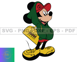 Mickey Disney Svg,Mickey And Minnie MouseSvg,  Gucci Disney Svg, Famous Logo SVG,Logo Fashion Svg 20