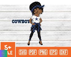 Dallas Cowboys Svg , Betty Boop  NfL Svg, Team Nfl Svg 10
